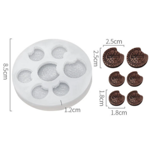 Stampo in silicone - biscotti 7 cavità