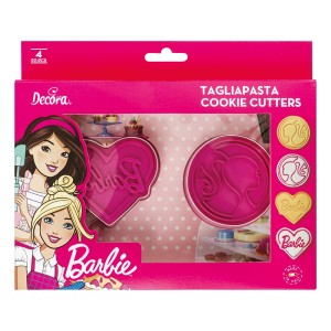 Set 2 Tagliapasta con marcatori Barbie - Decora